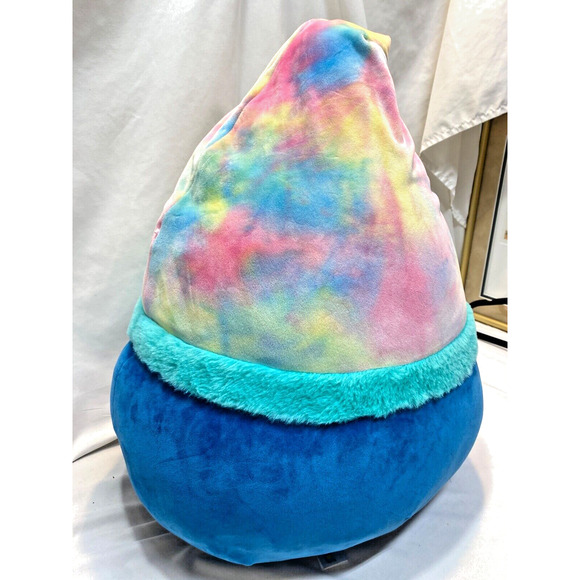 Squishmallow Rayford the Gnome Plush Kellytoy Rainbow Stuffed Animal 20" - Picture 4 of 9